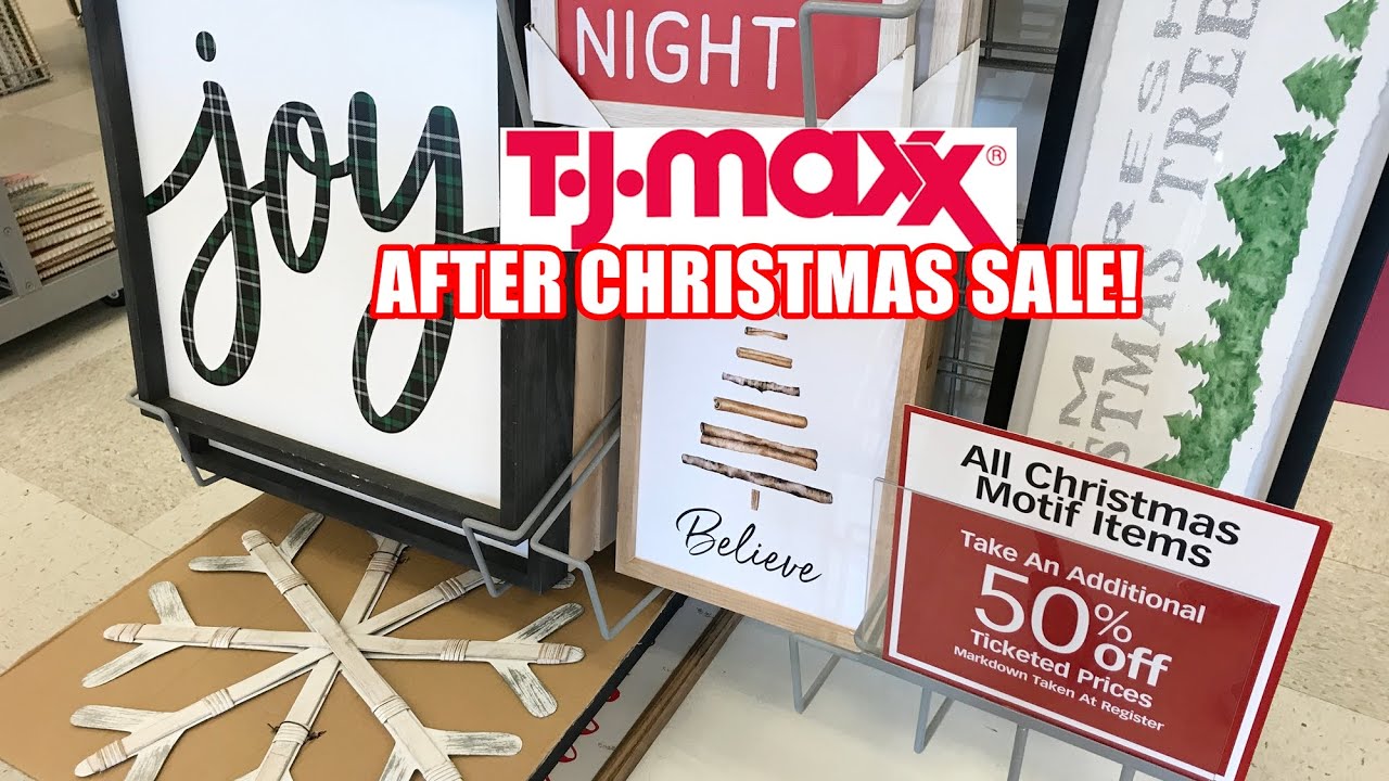 T.J. Maxx After Christmas Clearance Sale is going on NOW!