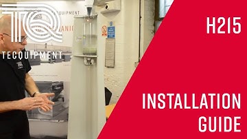 Exploring Fluid Flow with the H215 Osborne Reynolds Apparatus | Fluid Mechanics | TecQuipment