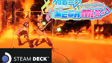 Hatsune Miku Project DIVA Mega Mix+ - Steam Deck OLED Performance Test (with fps unlock mod)