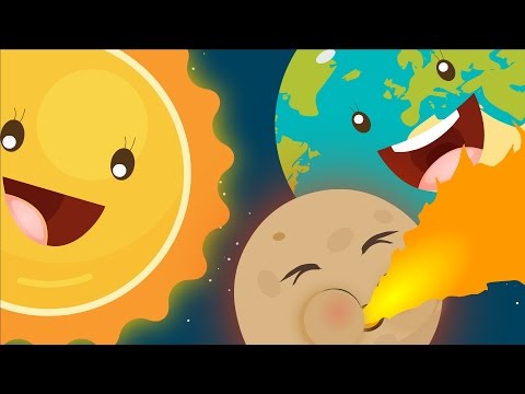 The Planet Song ☀☽🌎 | Solar System Song | Learning Planets For Children | Nursery Rhyme With Lyrics