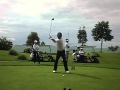 高橋克成プロ　ドライバーショット　www.kinogolf.com