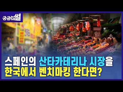 궁금해썰 스페인 산타 카테리나 시장을 한국 전통시장이 벤치마킹한다면 이숙자 서울시의회 국민의힘 의원 