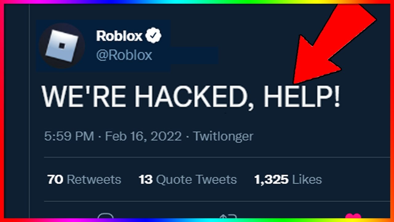 ROBLOX WILL BE HACKED THIS YEAR 