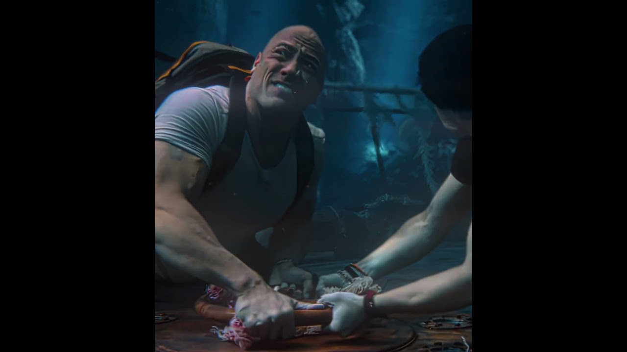 The Rock vs Electric Eel | Journey 2: The Mysterious Island | Fragment-slxughter (slowed) 