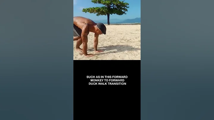 Deep Squat Half Spin as a Forward Transitional Pattern | Full Body Locomotion Flow Workout #shorts