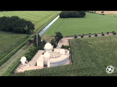 Sterrenwacht Halley Heesch vanuit de lucht