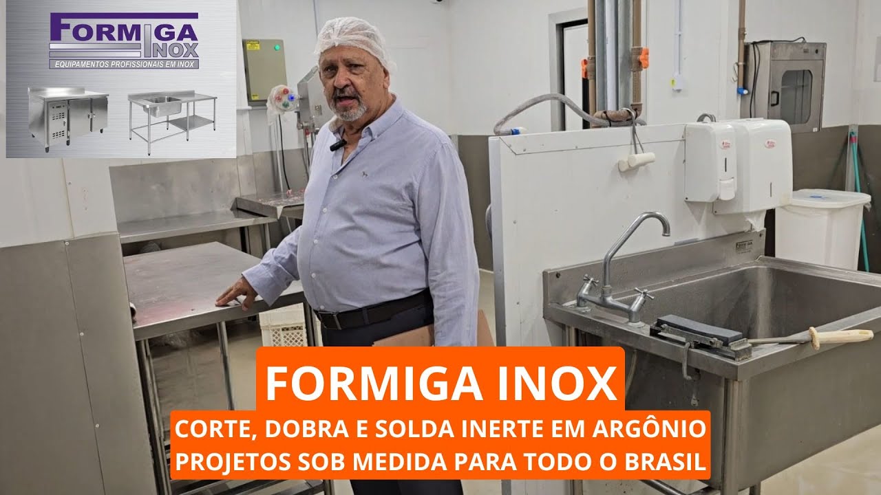 Corte, dobra e solda em argônio: o que muda no acabamento do inox para supermercados
