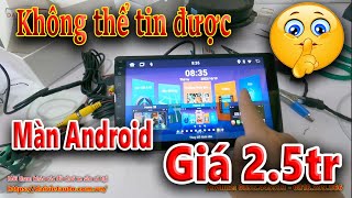 Màn Android đủ tính năng giá Siêu Rẻ tại Đại Việt Auto