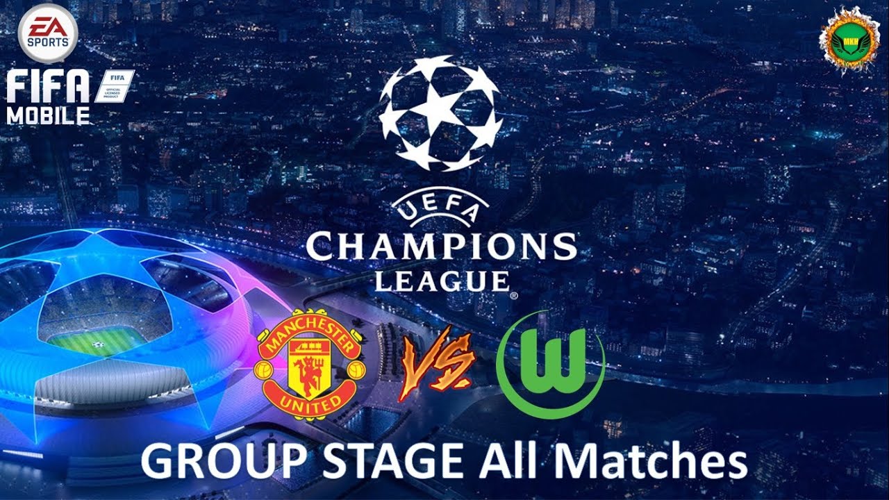 FIFA Mobile UEFA Champions League Group Stage Manchester United vs Wolfsburg All Matches
