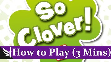 How to play So Clover! Board Game (FULL Rules, 3 Minutes)