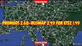 PROMODS 2.68+RUSMAP 2.49 FOR ETS2 1.49