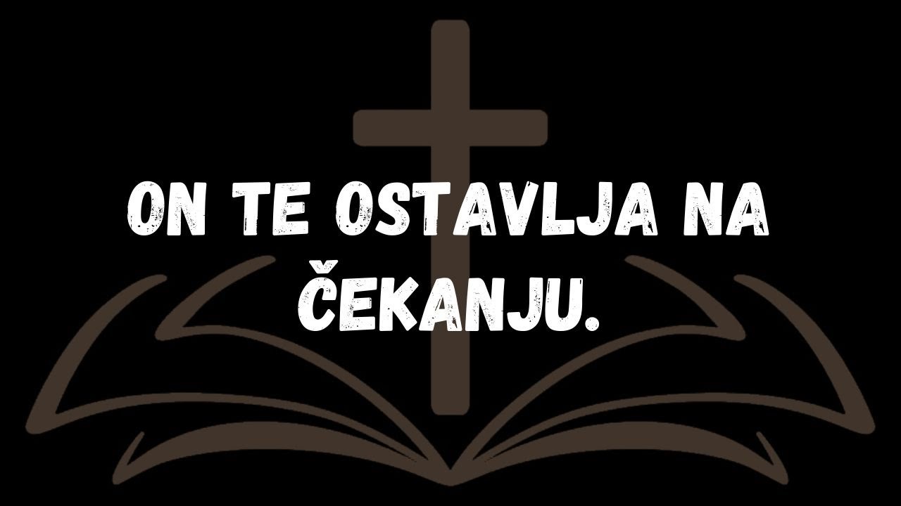 ON te ostavlja da čekaš na odgovor… i zove to “rutina”