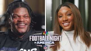 Baltimore Ravens QB Lamar Jackson's career growth is fueled by selfcriticism | FNIA | NFL on NBC