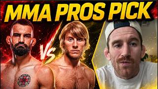 MMA Pros Pick ✅ Benoit Saint-Denis vs. Paddy Pimblett👊UFC 329