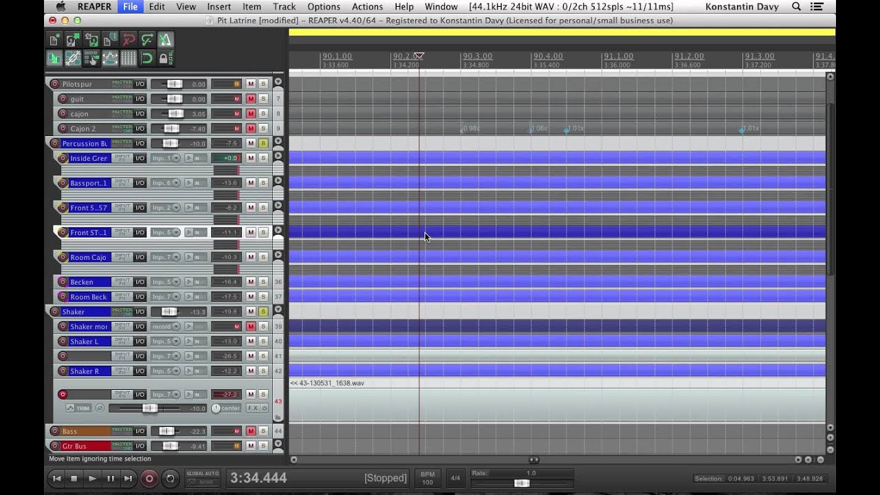 Waveform is not displayed (REAPER) YouTube