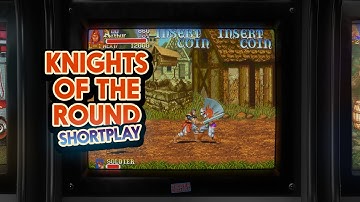 Knights of the Round - 1991 - Arcade - Shortplay | 4K CRT Monitor Simulation