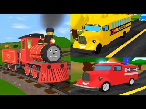 Лучшие мультфильмы для Детей. Паровозик Шонни.