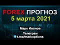 Форекс прогноз на 5 марта 2021 года