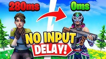 How to get ZERO INPUT DELAY & BETTER FPS in Fortnite! 🔧 (Get Lower Latency)