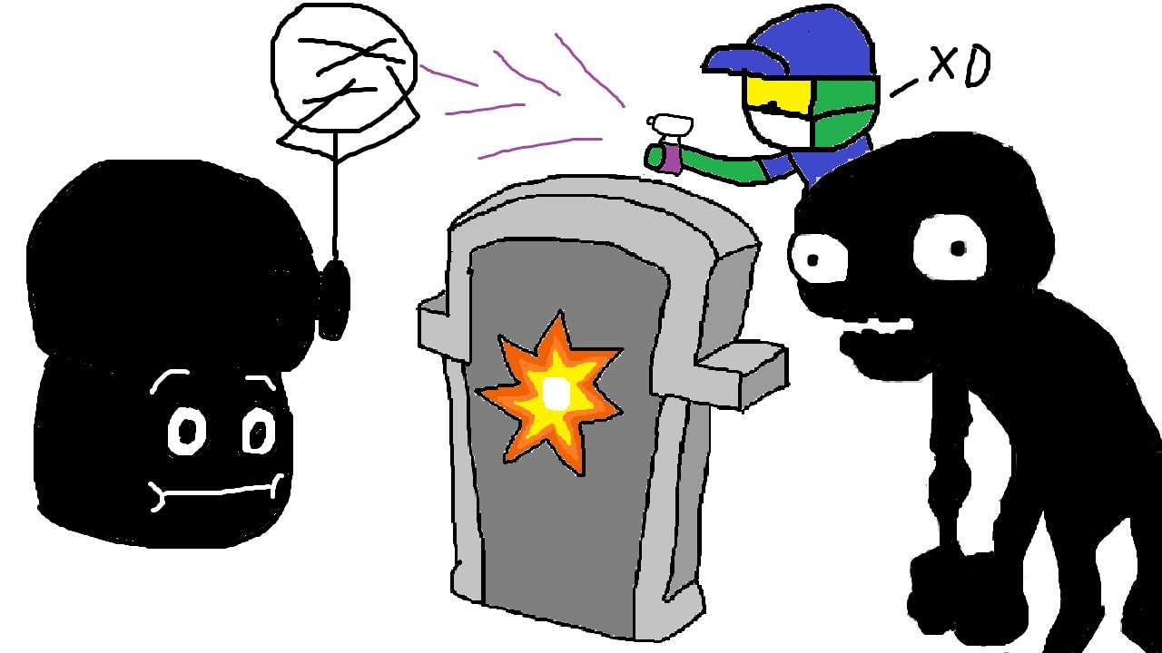 Graves can now Explode!?!? - Gray Plays PvZ ND because he felt like it #10