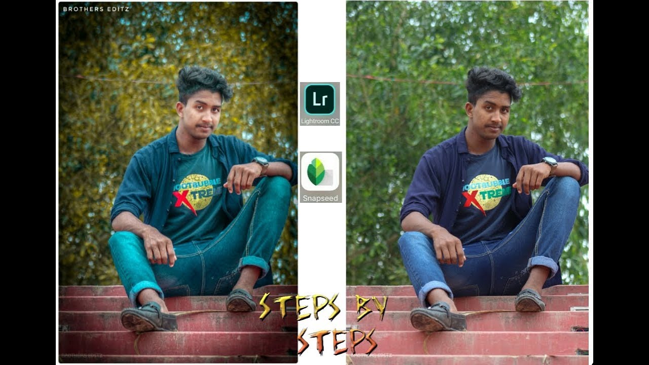 Lightroom cc new concept easy 4 steps 2019 yellow efect