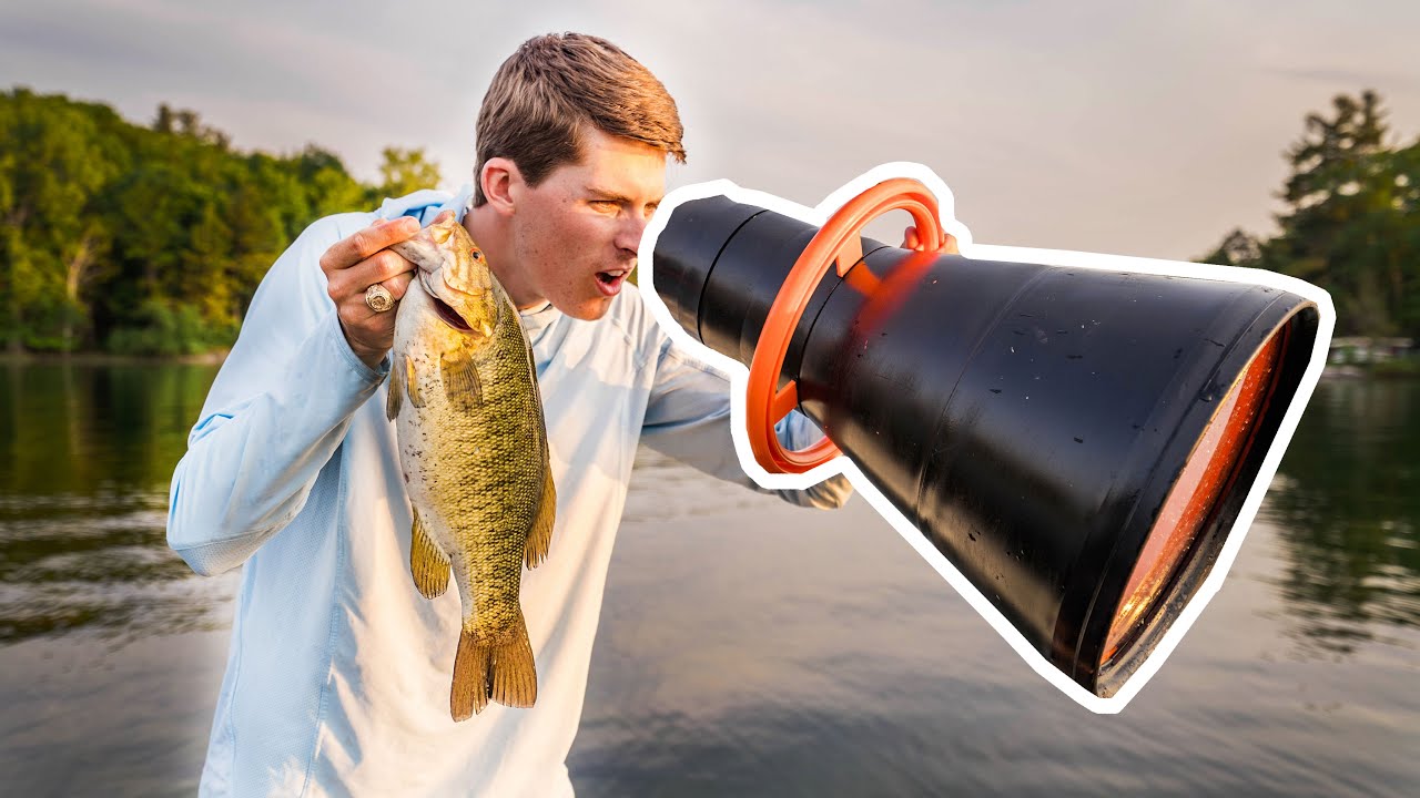 Using A CONE To Catch More BASS?? (Flogger Smallmouth Bass