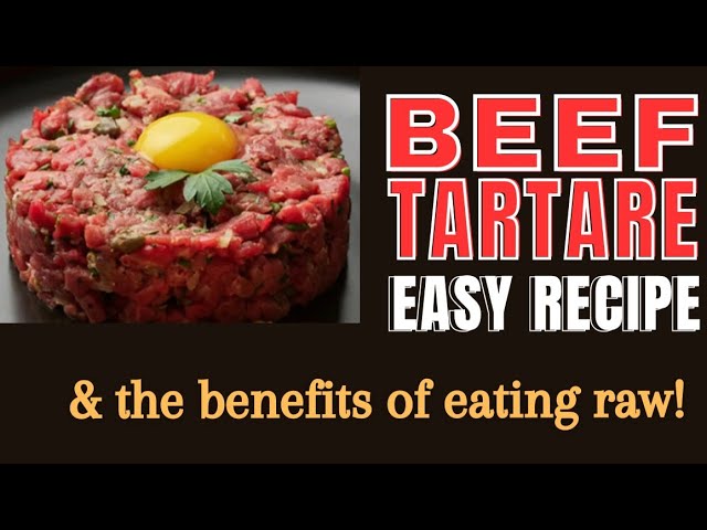 Classic Steak Tartare Recipe (Beef Tartare) - Mission Food Adventure