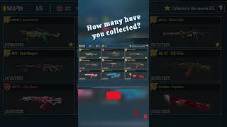 Rate My CODM Weapon Collection! 🔥👀 #shorts #codm