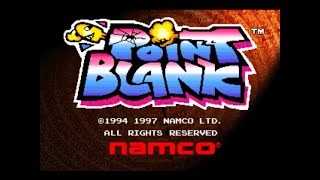 Point Blank – PlayStation Longplay | Namco Light Gun Shooter Classic