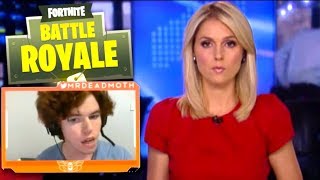 Australian News blames FORTNITE for Streamer hitting Girlfriend??