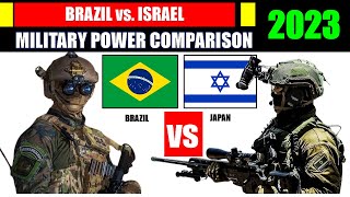 BRAZIL X ISRAEL COMPARISON OF MILITARY POWER 2023