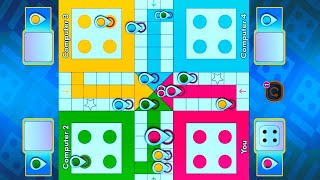 Ludo game  in (4) players |  लूडो किंग गेम | Ludo khela |Ludo wala game | @game369s1 screenshot 5