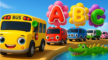 ABC ALPHABET SONG FOR KIDS – FUN A TO Z ANIMALS & OBJECTS #abcdsong #nurseryrhymes #kidssongs #abc
