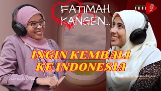 KBRI Cairo - Fatimah, Pemelajar Bahasa Indonesia kangen ingin kembali lagi ke Indonesia.