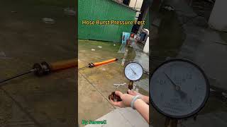 Hose Burst Pressure Test Testing Testing