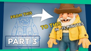 How to create a 3d character easily