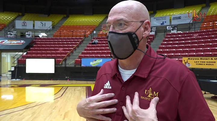 ULM Men's Basketball vs SFA 2020 Post Game Intervi...
