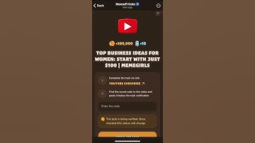 MemeFi YouTube video code today 4 November | MemeFi YouTube video secret code today | #crypto