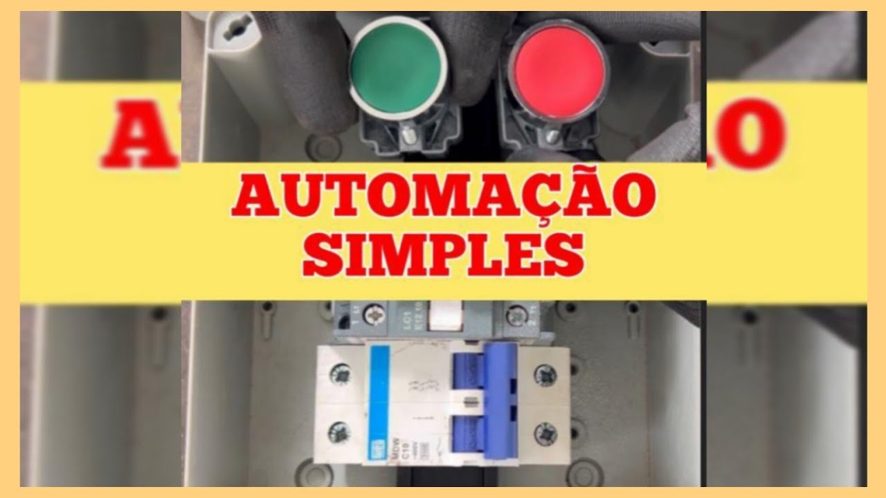 Comando Simples para Acionamento de Contactor.