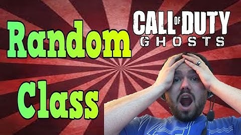 Random Class Challenge  (Call of Duty: Ghosts)