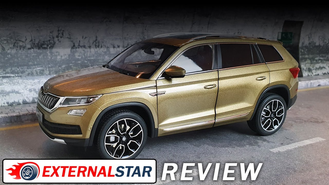 Review: Skoda Kodiaq 1:18 diecast model - YouTube