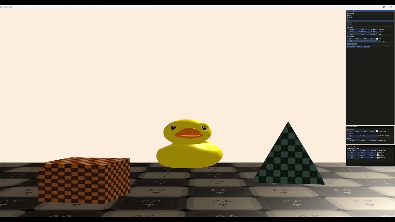 Vis-Psyche | Game Engine | Update 01