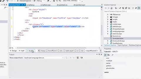 ASP.NET 4.5 Essential Skills Lesson 2-12: Work with HTML Forms