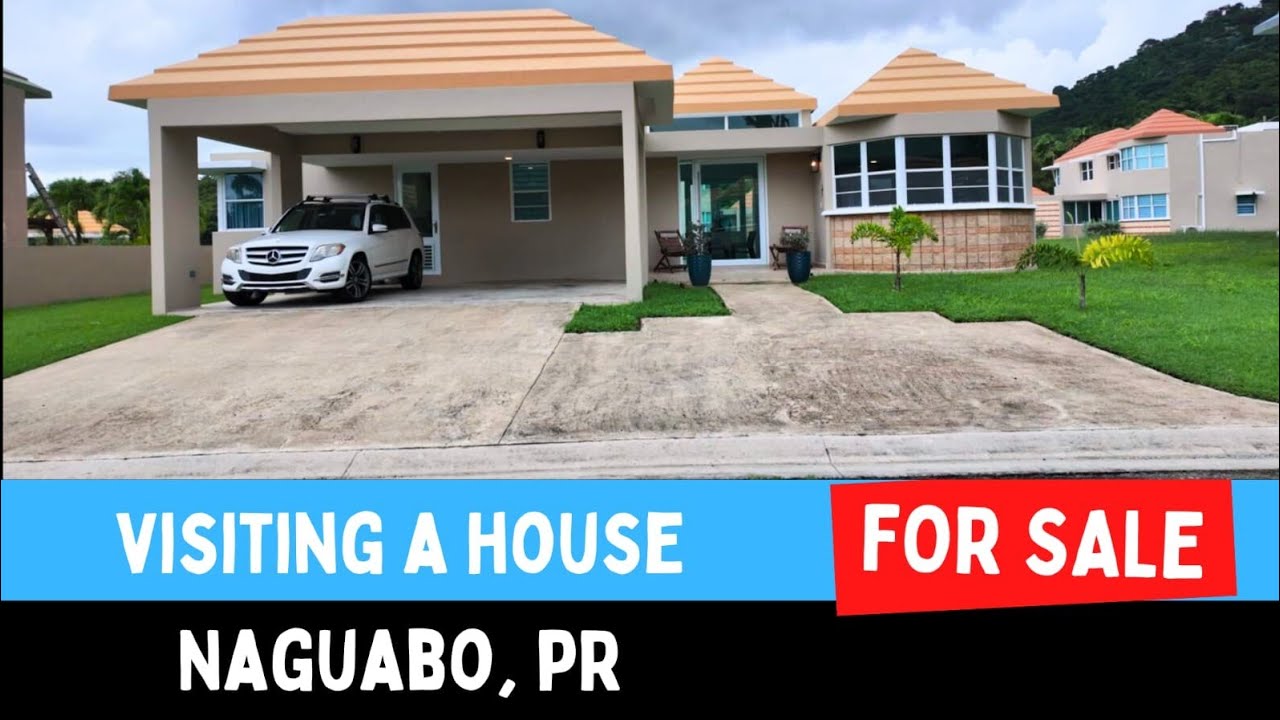 Visité casa a la venta en Naguabo PR con control de acceso 2025