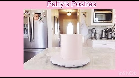 Getting Straight Cake Edges With Acrylic Discs