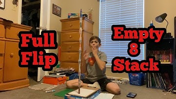 Full Flip Empty 8 Stack | (New Year’s Eve Special part 1 of 3)