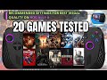 Asus Rog Ally X 20 Good Looking Games | Recommended Settings for Best Visual Quality