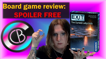 EXIT: The cursed labyrinth - board game review (NO SPOILERS)