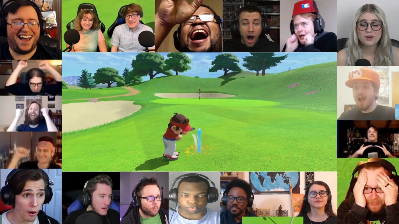 Everybody React to Mario Golf: Super Rush – Announcement Trailer – Nintendo Switch