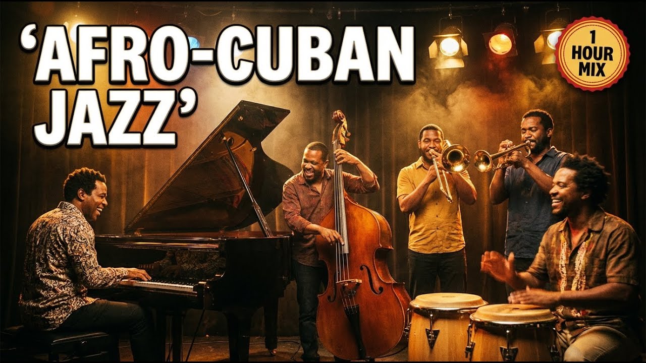 Noche en La Habana 🕯️ Smooth Afro-Cuban Jazz (Deep Sleep Mix)